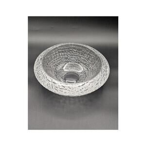 Vintage Orrefors Signed and Numbered Discus Bowl 9"